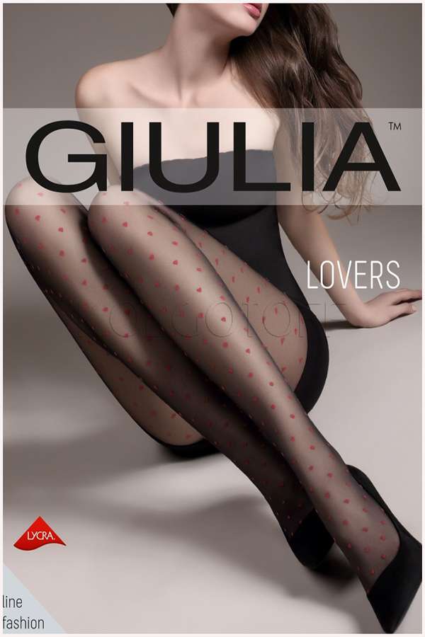 Колготки жіночі з візерунком GIULIA Lovers 20 model 4